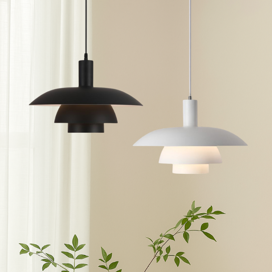 Iven | Stylish Black Pendant Light for Kitchen Island Lighting 4