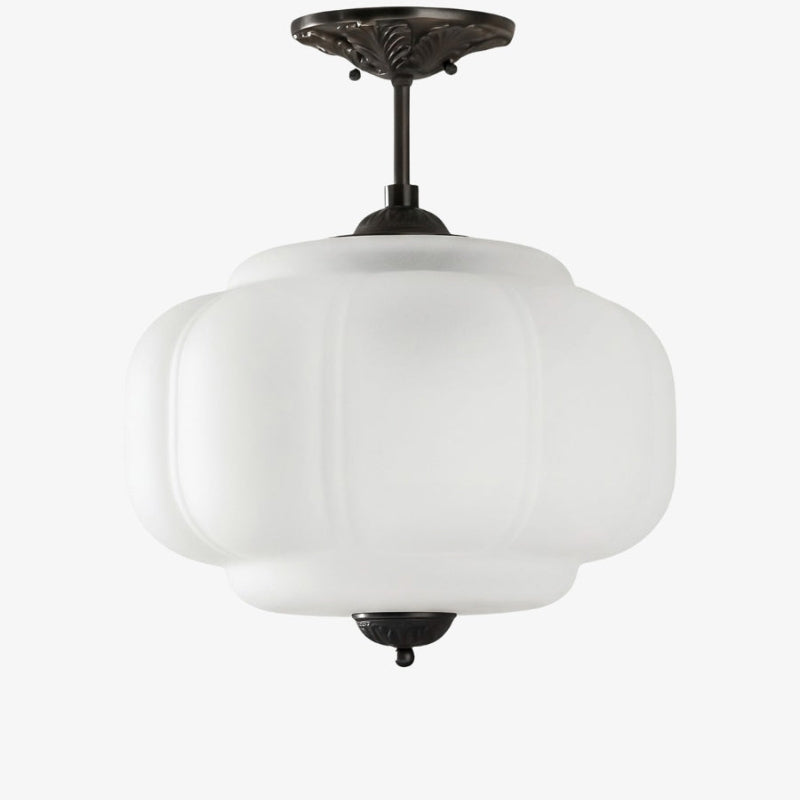 Kivaro | Luna Glass Pendant Light for Adjustable Kitchen Lighting