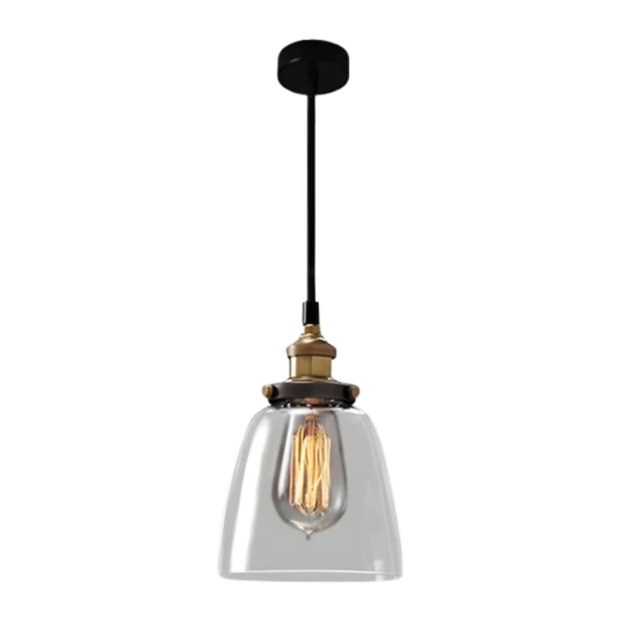 Kivexa | Elegant Vintage Glass Kitchen Pendant Lighting Fixture 0