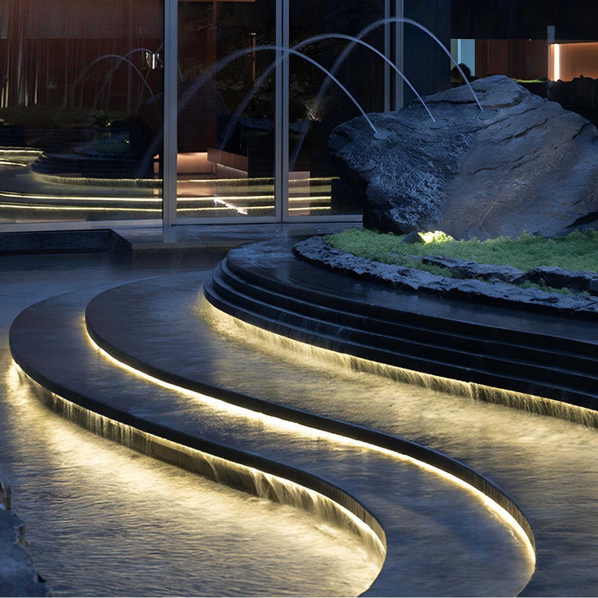 Luma Outdoor LED Rope Light Fixtures with Waterproof Design for Garden Lighting 7