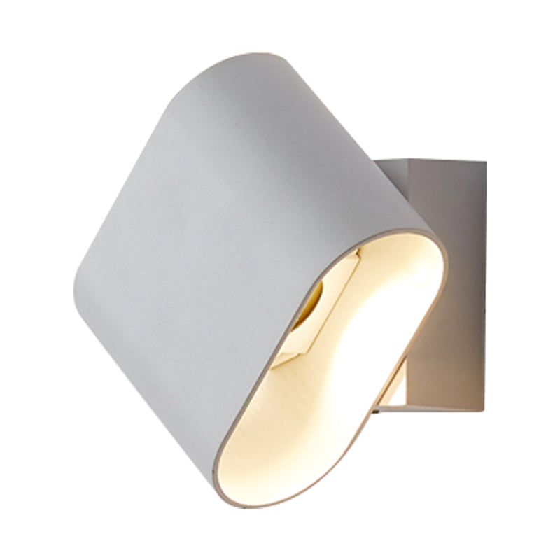 Luma Wall Sconce - Modern LED Wall Lamp in Black, Grey, or White, Energy Efficient Design 5