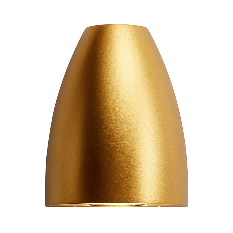 Luma Wall Sconce Lighting in Black, Grey, and White with Up and Down LED Illumination 4
