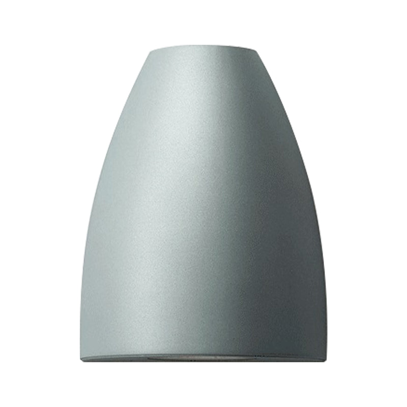 Luma Wall Sconce Lighting in Black, Grey, and White with Up and Down LED Illumination 7
