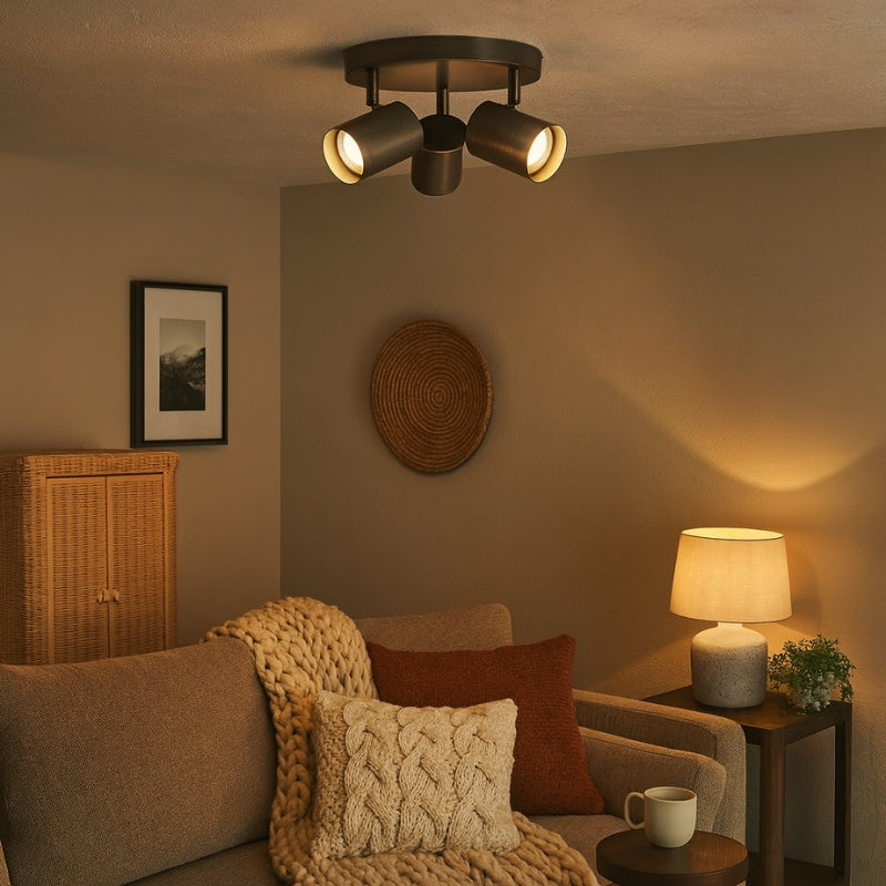 Lumexis | LED Flush Mount Ceiling Light for Adjustable Ambient Lighting