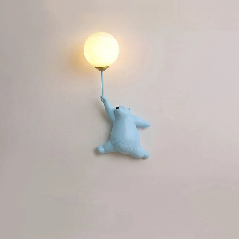 LumiBear | Charming Colorful Cartoon Wall Lamp for Kids' Rooms 11