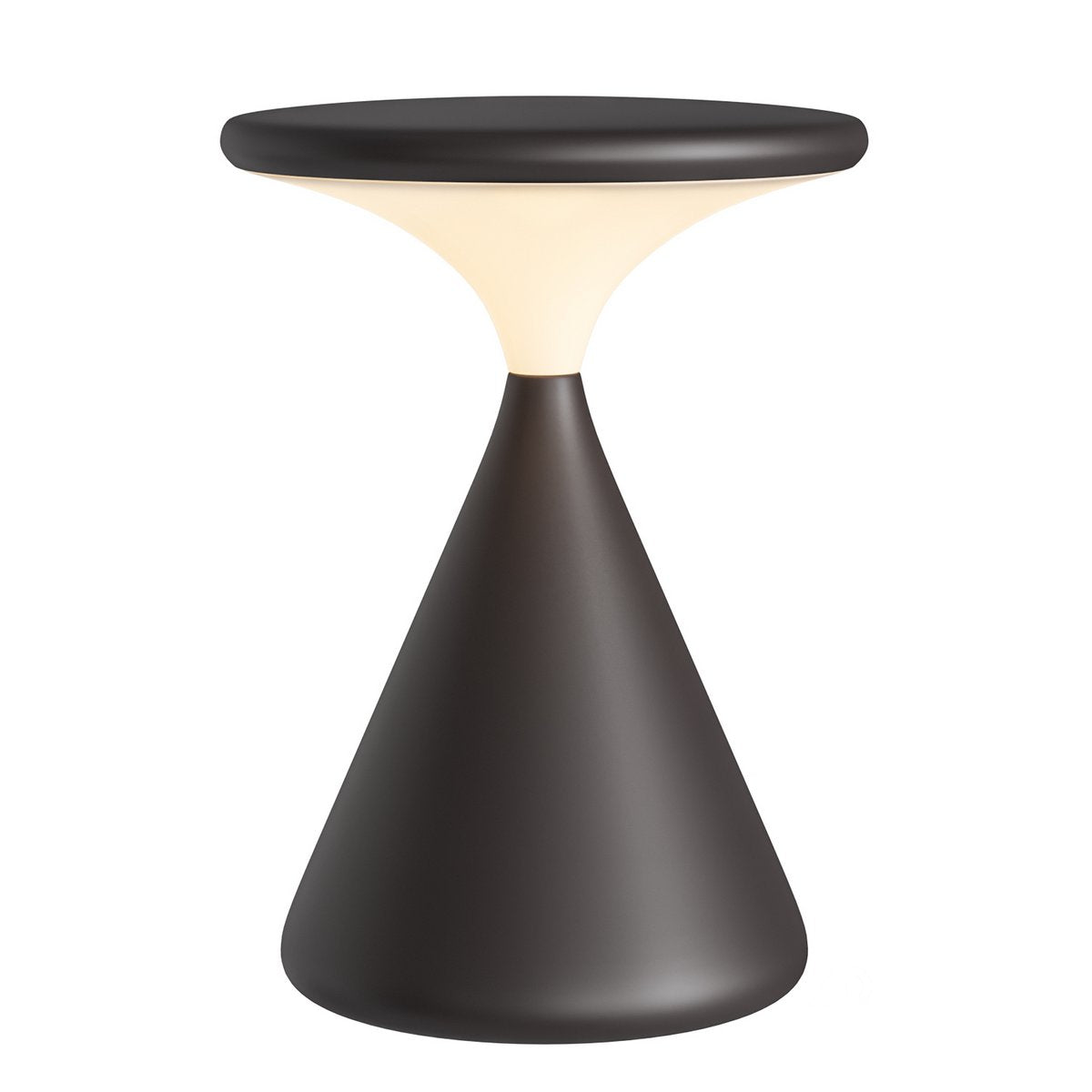 Luminara | Stylish Modern Hourglass Battery Operated Table Lamp