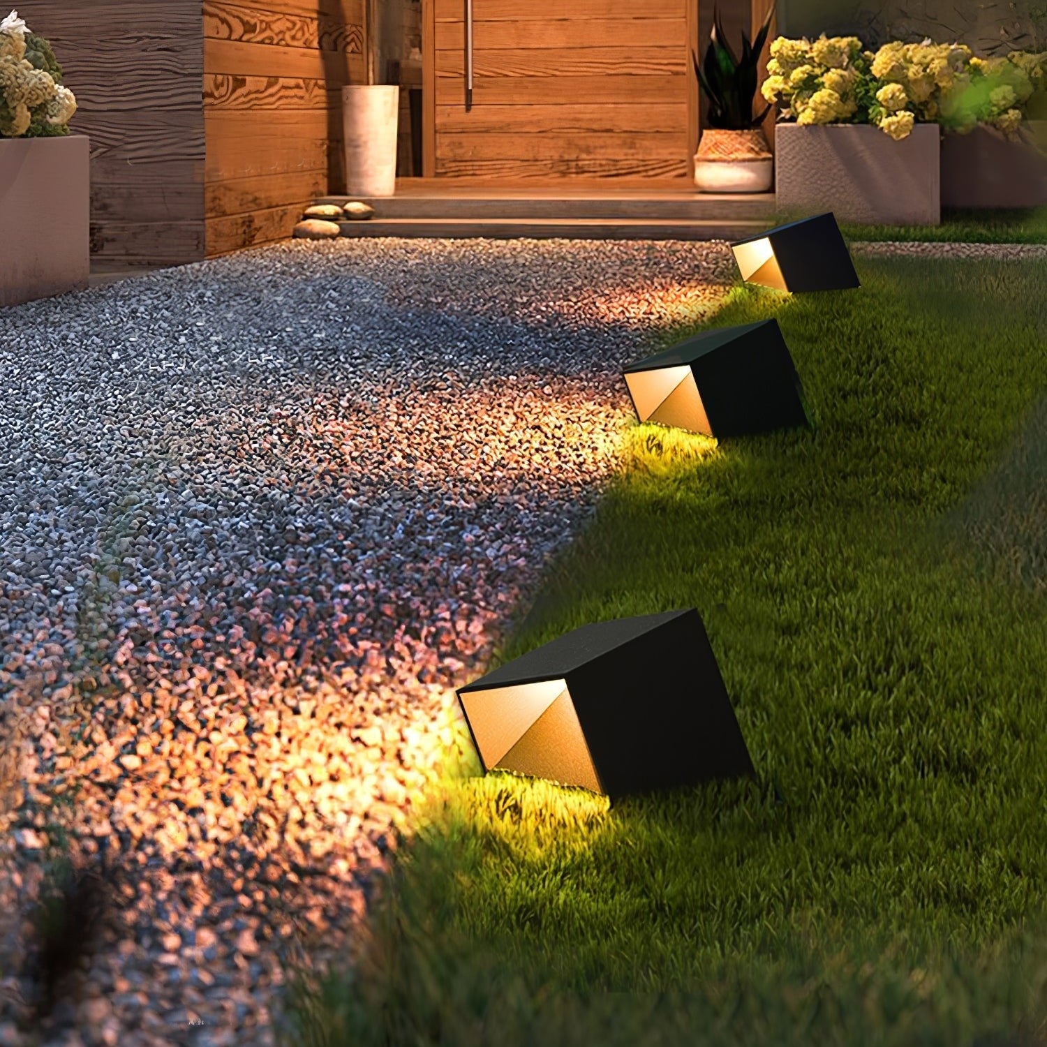 Luminara | Elegant Compact Solar Outdoor Garden Light with Remote Control 3