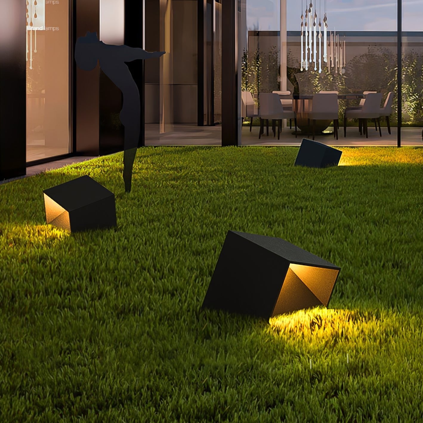 Luminara | Elegant Compact Solar Outdoor Garden Light with Remote Control 5