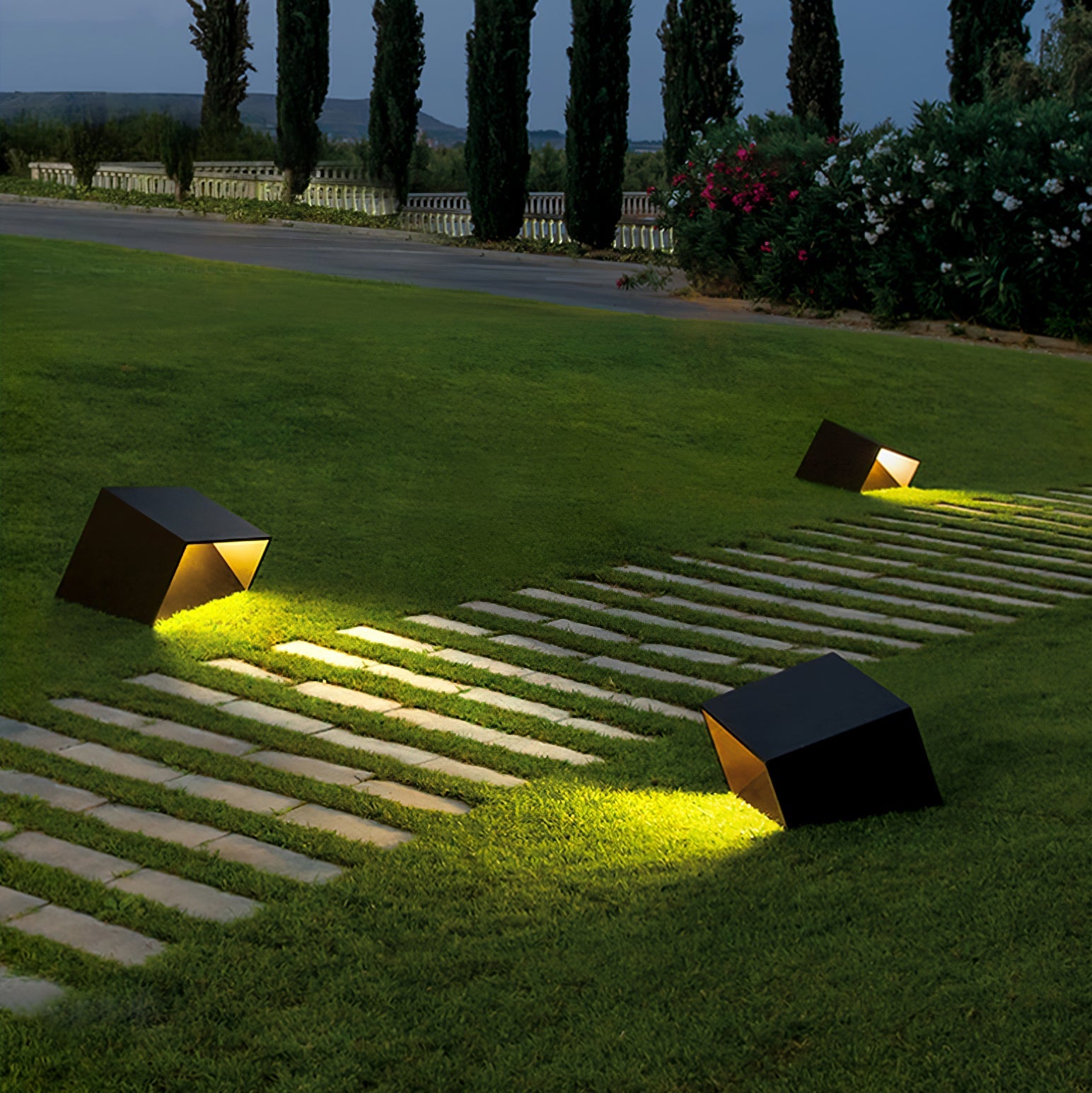 Luminara | Elegant Compact Solar Outdoor Garden Light with Remote Control 7