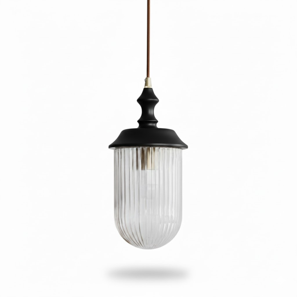 Luminara | Elegant Mid-Century Modern Glass Pendant Lighting Fixture 10