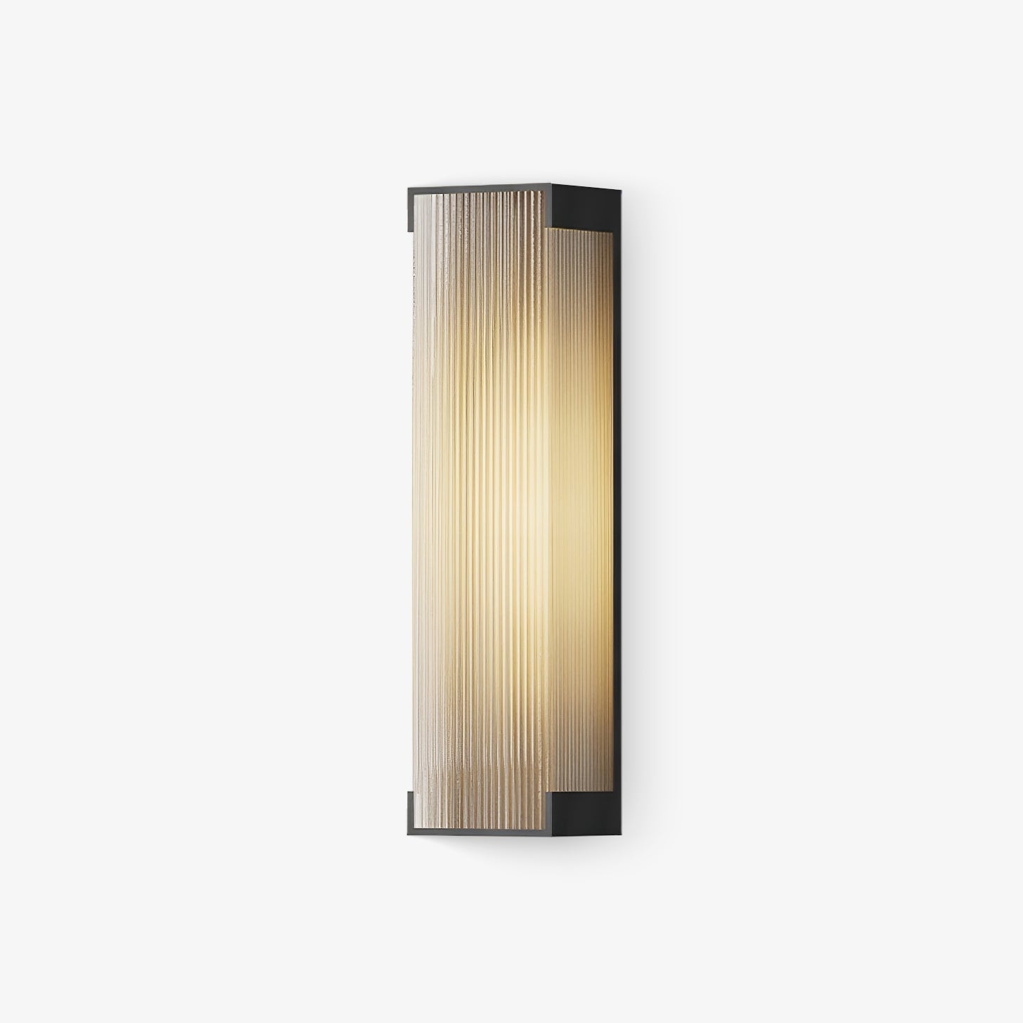 Luminara | Modern Elegant Solar Outdoor Wall Lantern Light Fixture 1