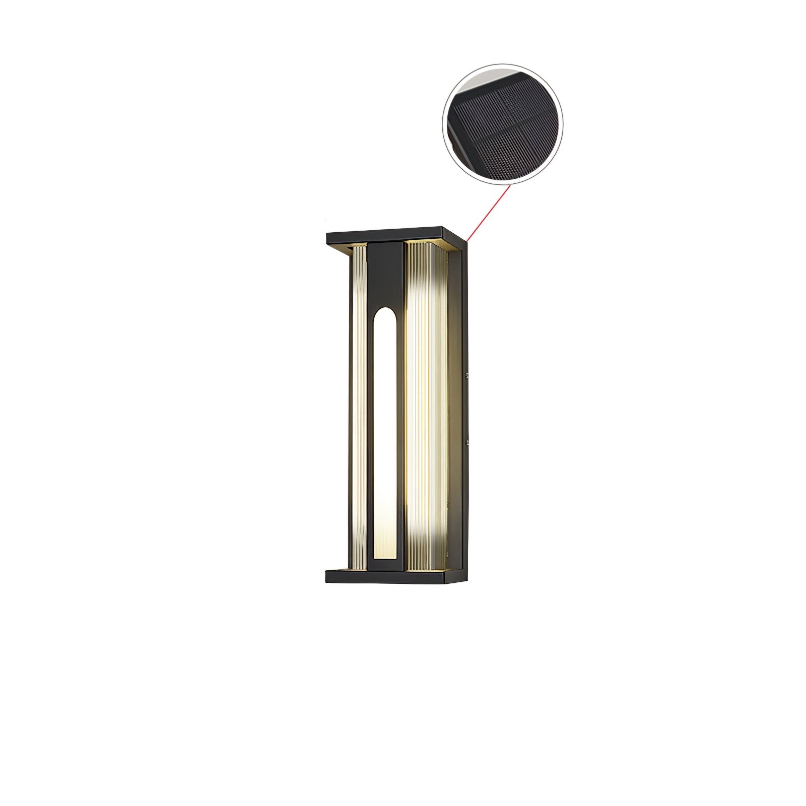Luminara | Modern Weather-Resistant Outdoor Wall Lantern Light 10
