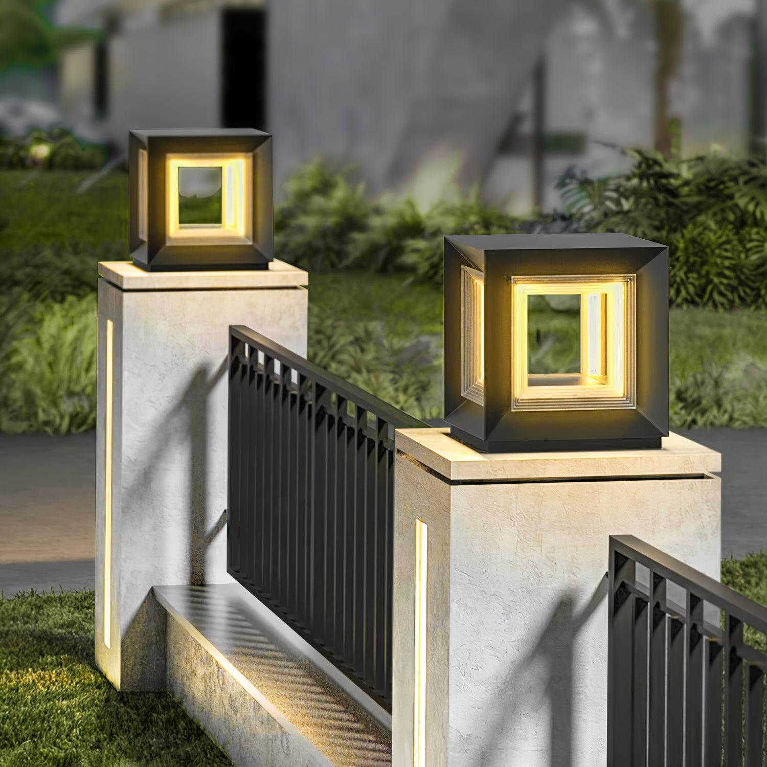 Luminara | Stylish Durable Outdoor Wall Light Fixture for Garden Illumination 5