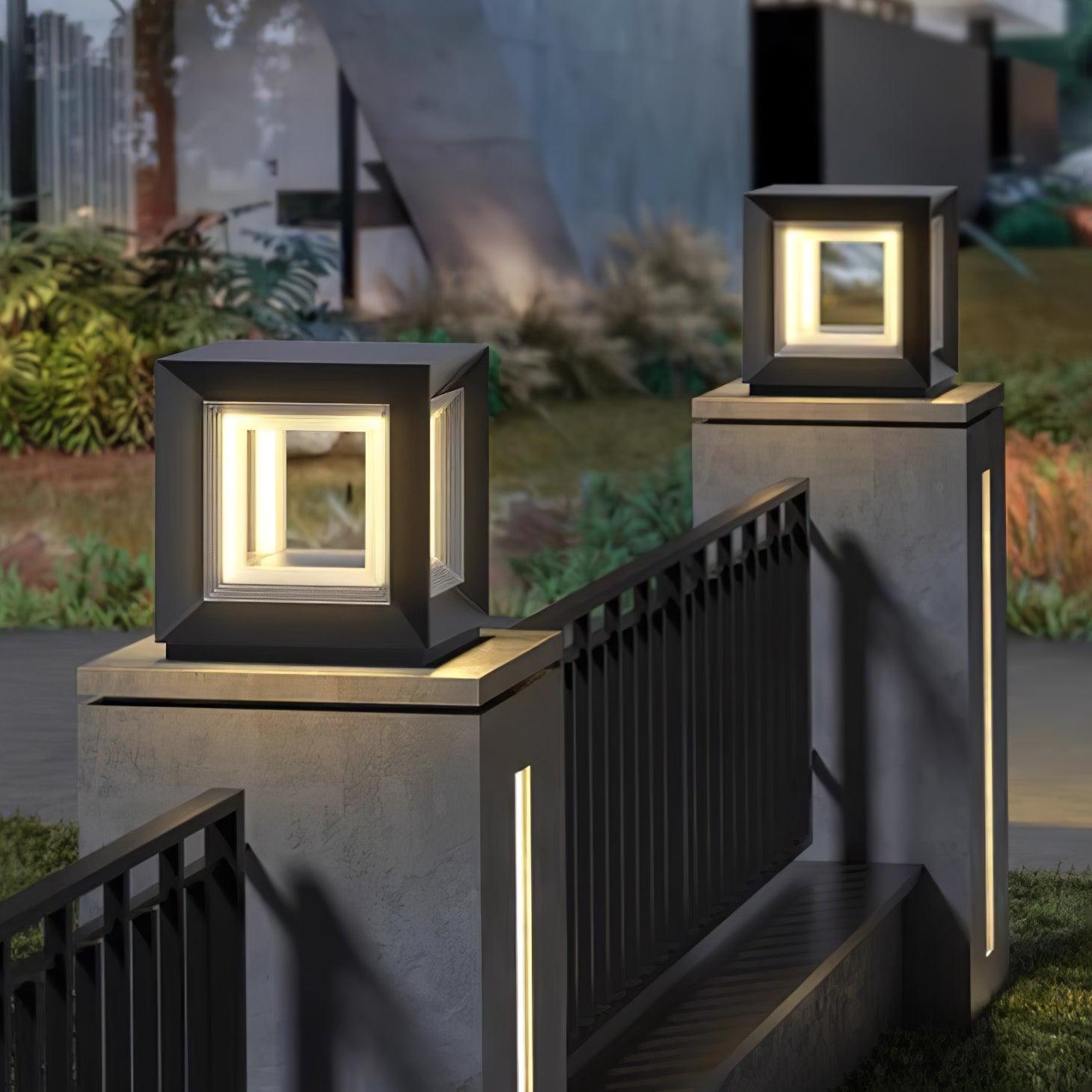 Luminara | Stylish Durable Outdoor Wall Light Fixture for Garden Illumination 6