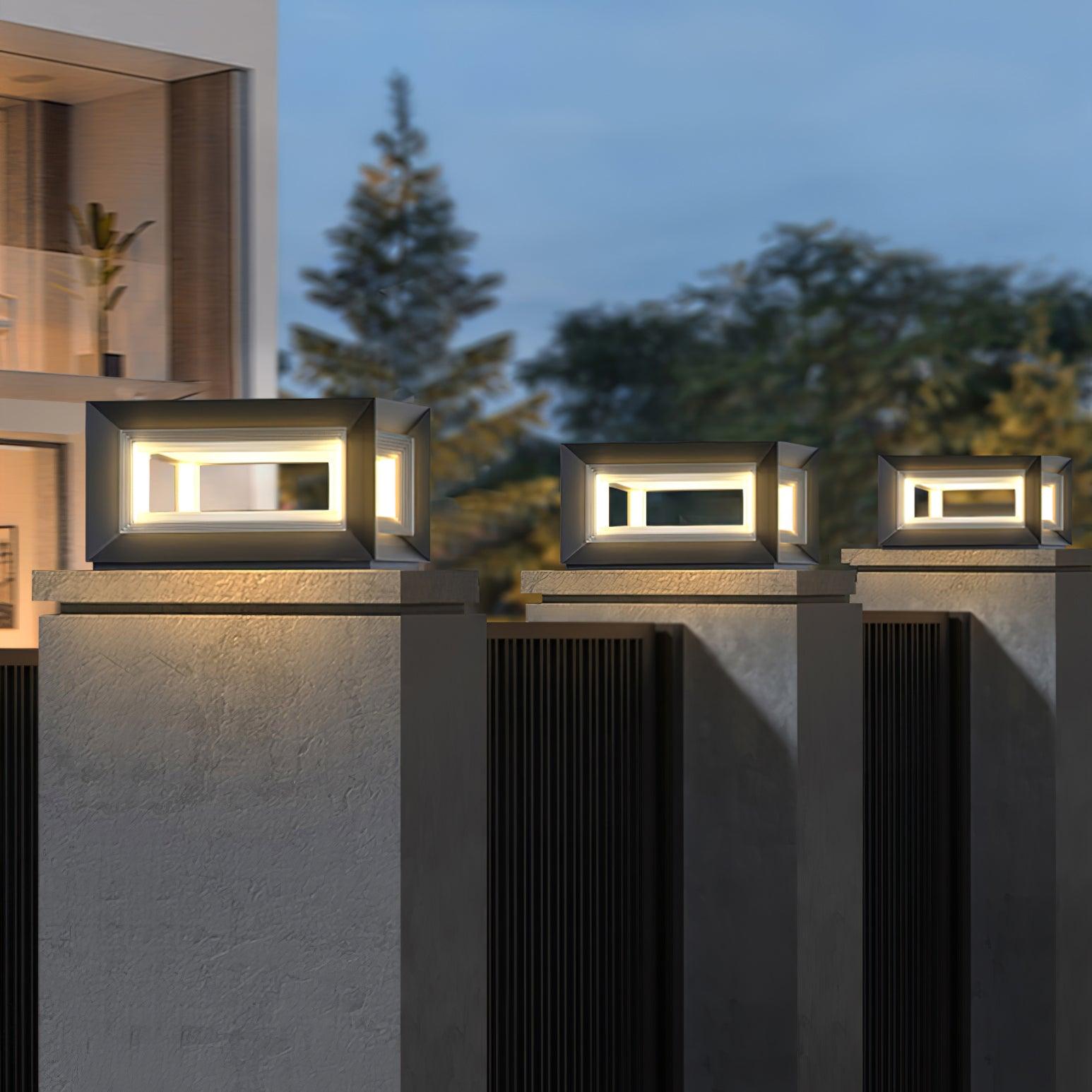 Luminara | Stylish Durable Outdoor Wall Light Fixture for Garden Illumination 7