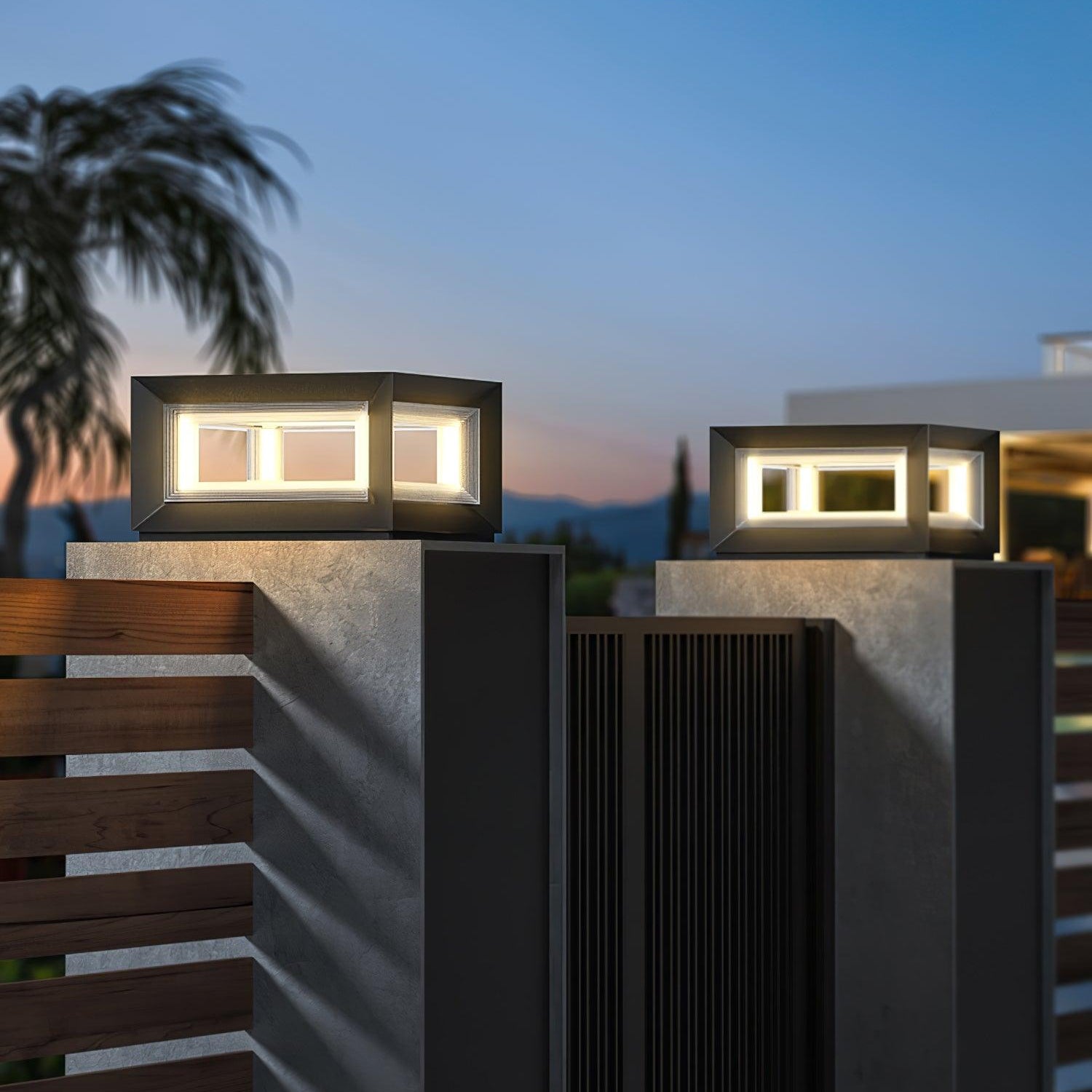 Luminara | Stylish Durable Outdoor Wall Light Fixture for Garden Illumination 8