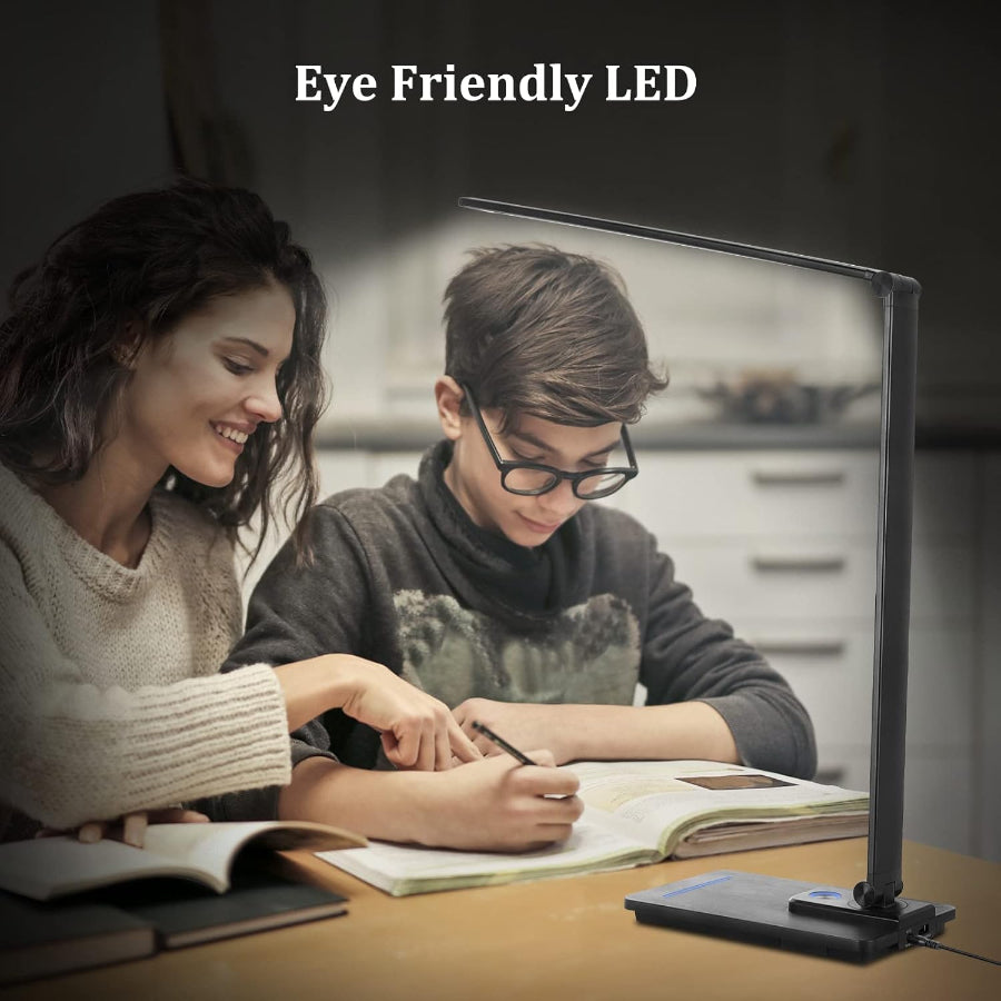 Luminex | Modern Touch-Control LED Desk Lamp with Wireless Charger 5