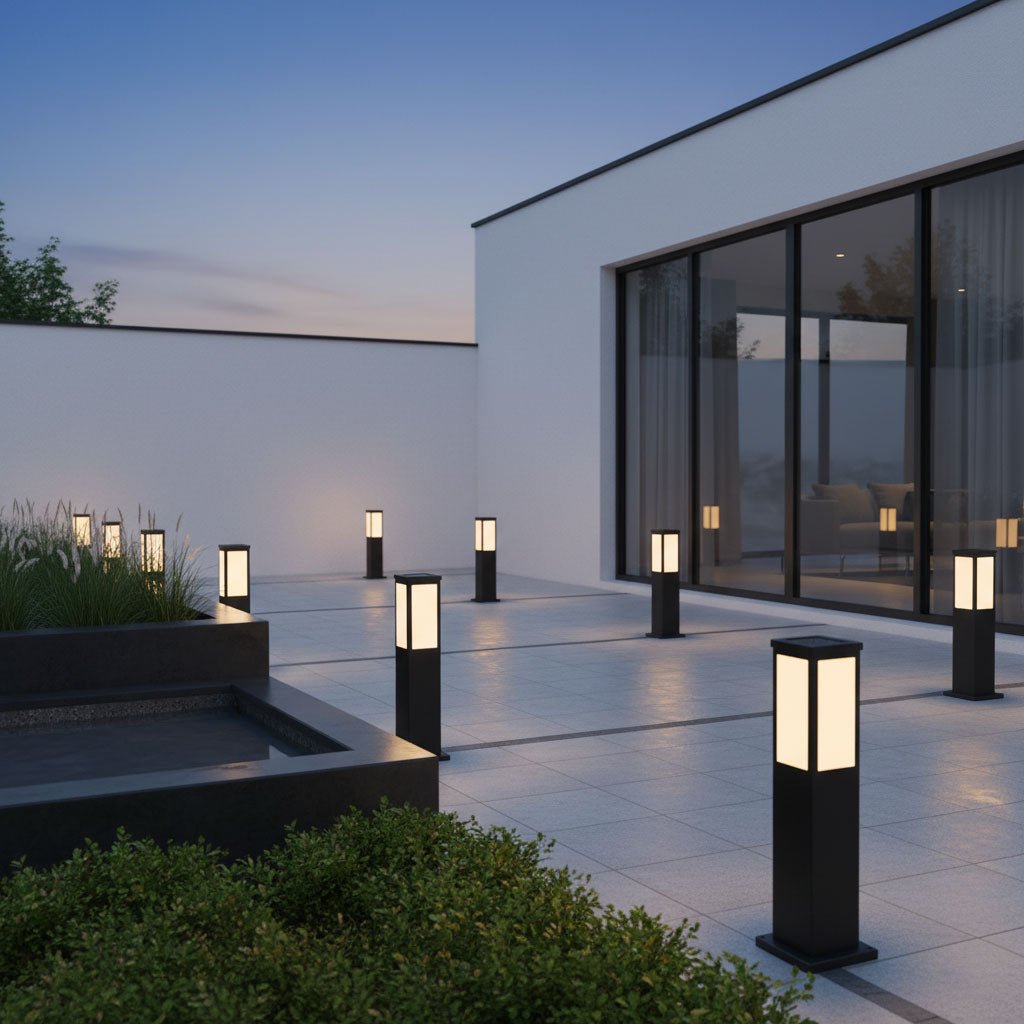 Lumosphere | Modern Elegant Solar Garden Outdoor Bollard Light 2