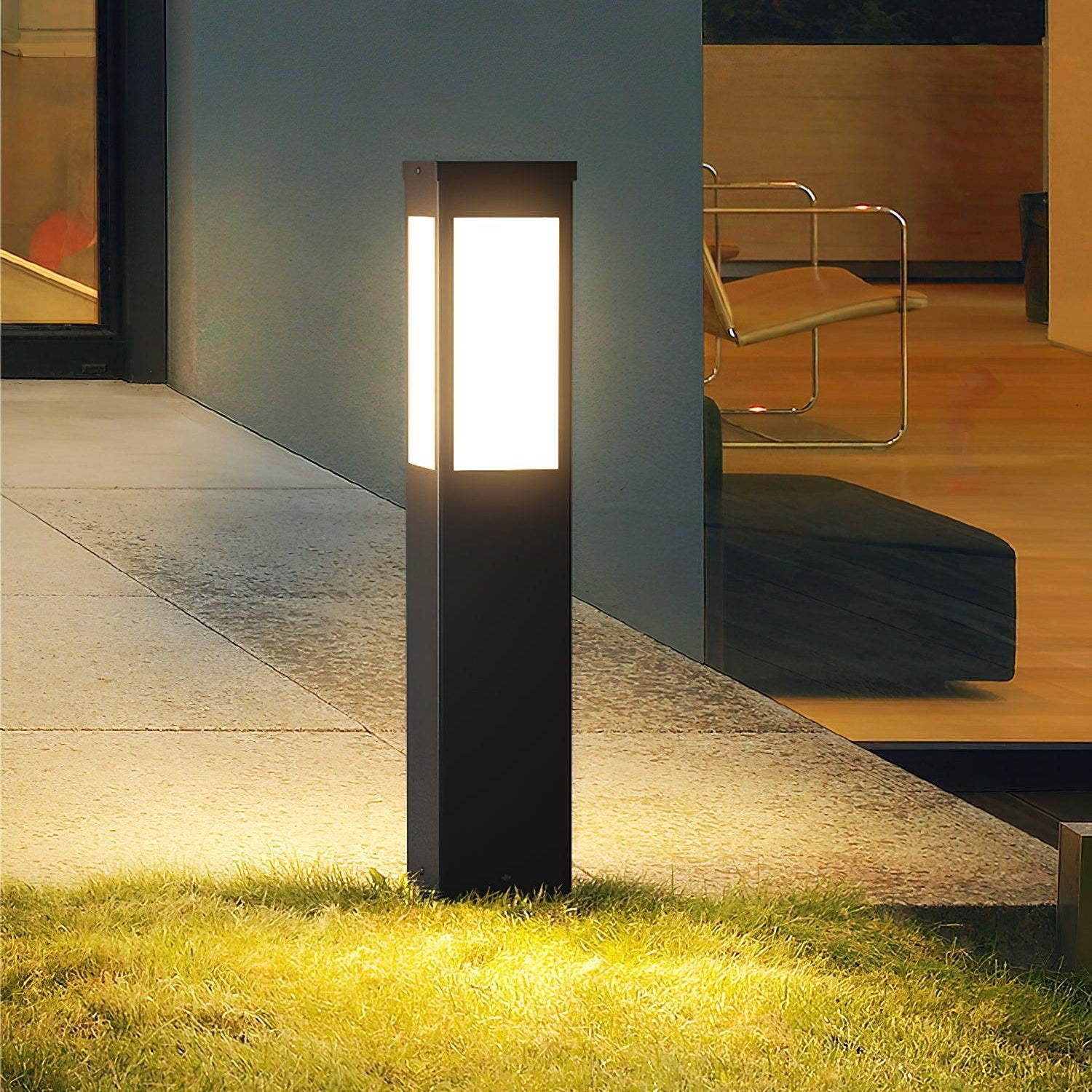 Lumosphere | Modern Elegant Solar Garden Outdoor Bollard Light 4
