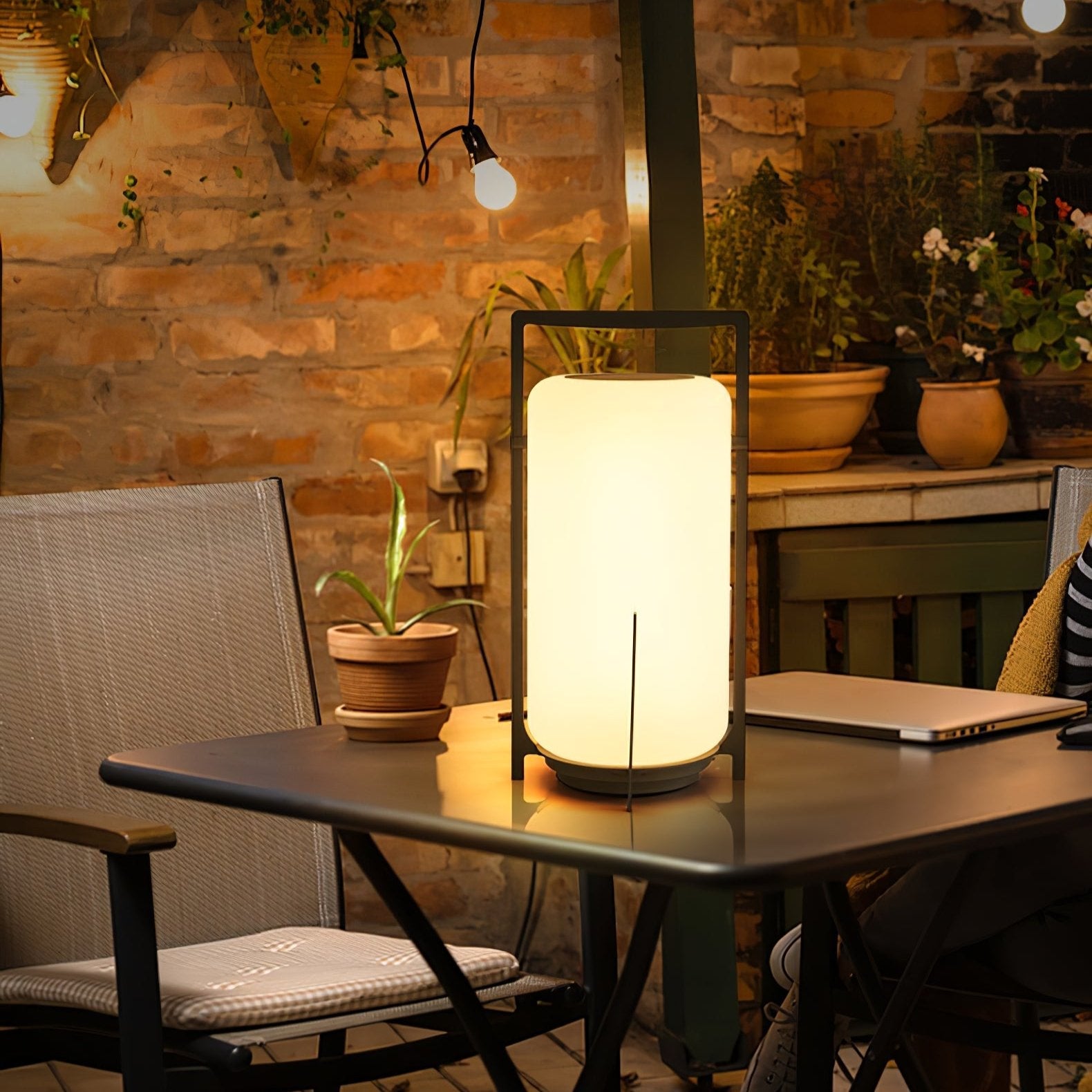 LunaGlow | Elegant Durable Solar Outdoor Table Light for Garden Illumination 2