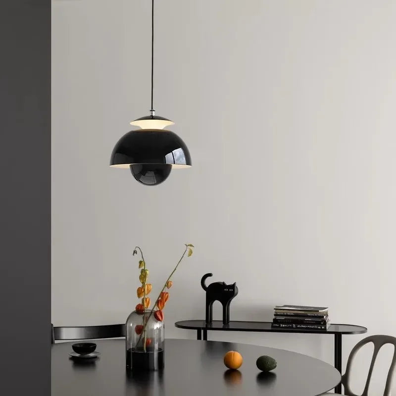 LunaSphere | Elegant Minimalist LED Kitchen Pendant Lighting Fixture 4