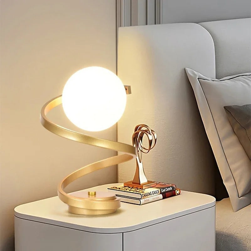 Lunetrae| LumiNord Table Lamp for Soft Nordic Ambient Lighting