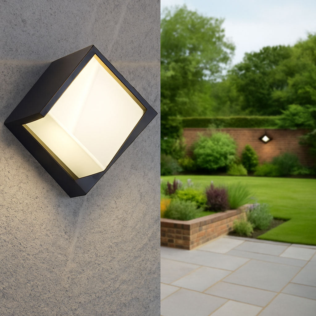Luxen Modern Outdoor Wall Light | 30W IP65 Waterproof LED Sconce - Styyler