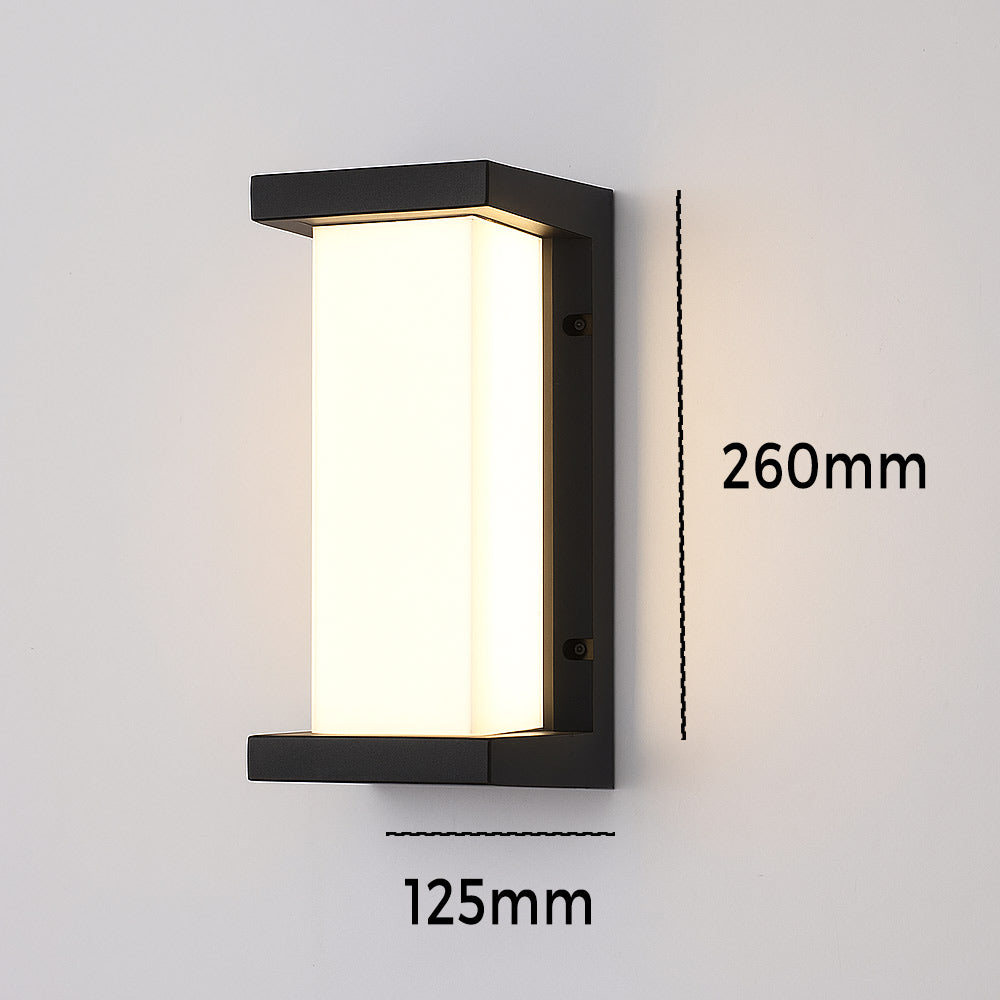 Luxen Modern Outdoor Wall Light | 30W IP65 Waterproof LED Sconce - Styyler