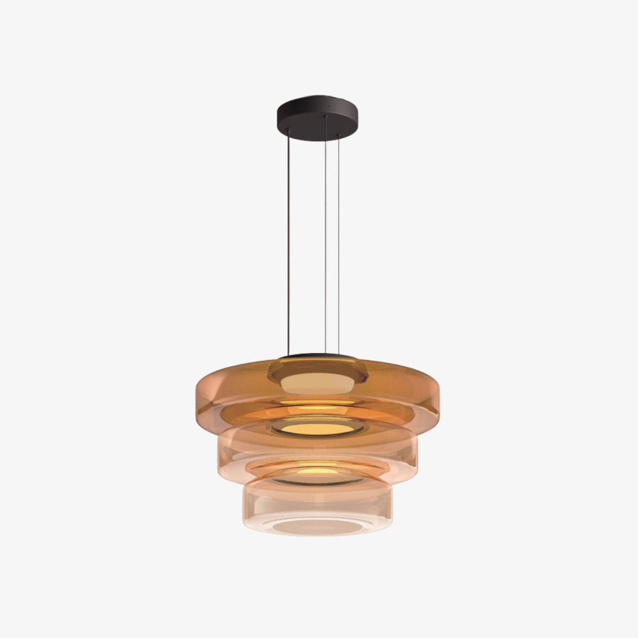 Luxenor | Elegant Luma Glass Pendant Light for Warm Kitchen Glow 0