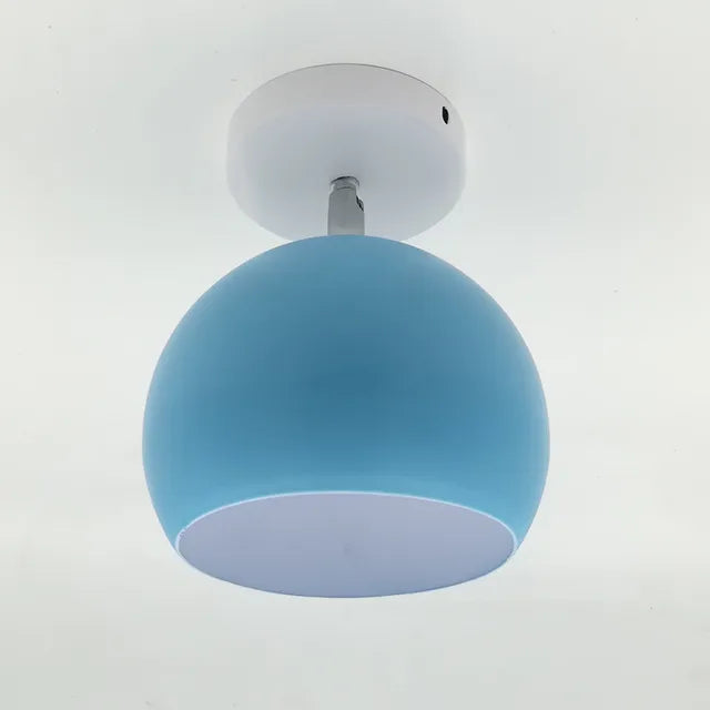MacaronGlow | Cheerful Pastel LED Flush Mount Ceiling Light Fixture 10