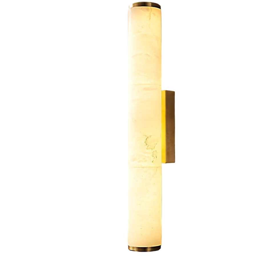 MarbleGlow | Elegant Minimalist Copper-Finished LED Wall Sconce 0