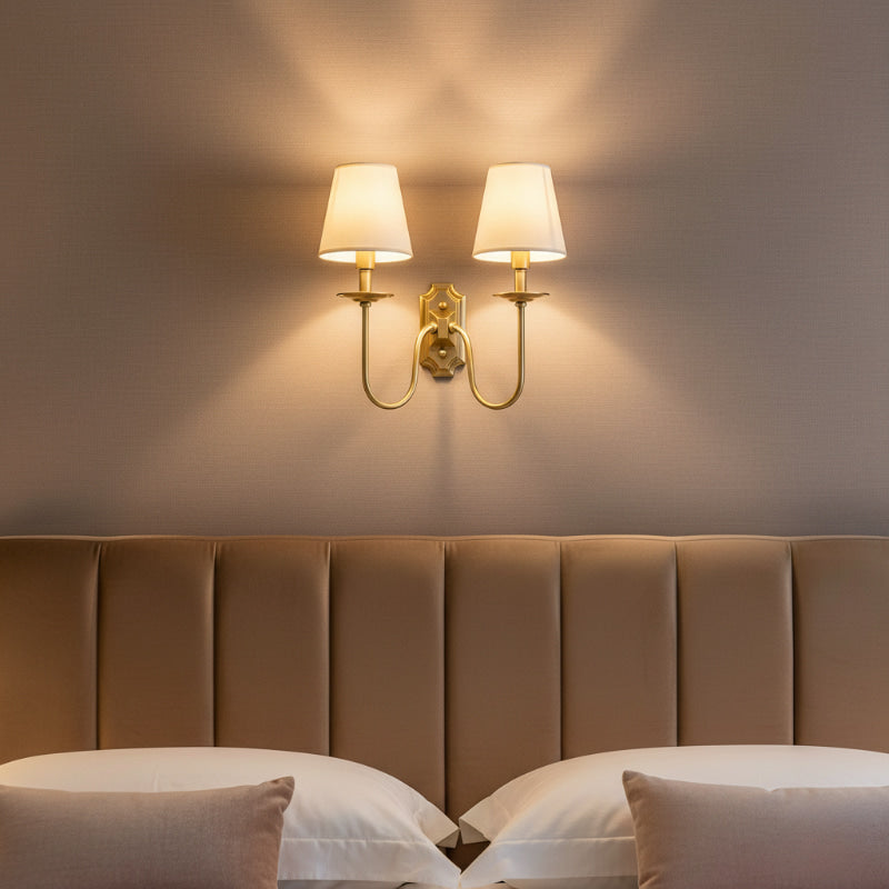 Miralux | Elegant Brass Wall Sconce for Warm Ambient Lighting 0