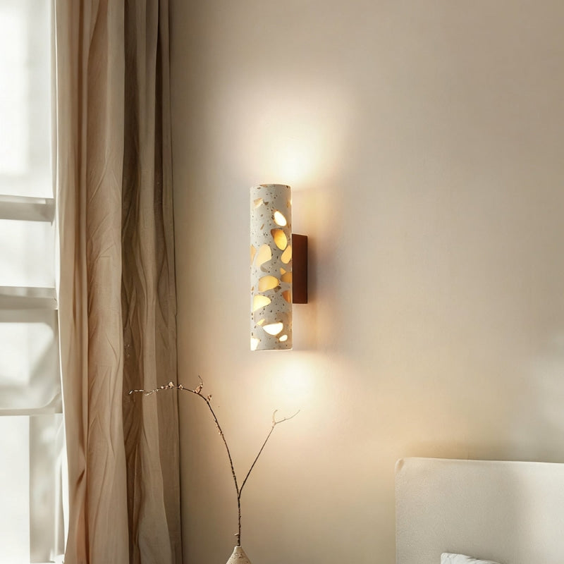 Mireva | Walnut Wood Wall Lamp for Contemporary Interiors 4