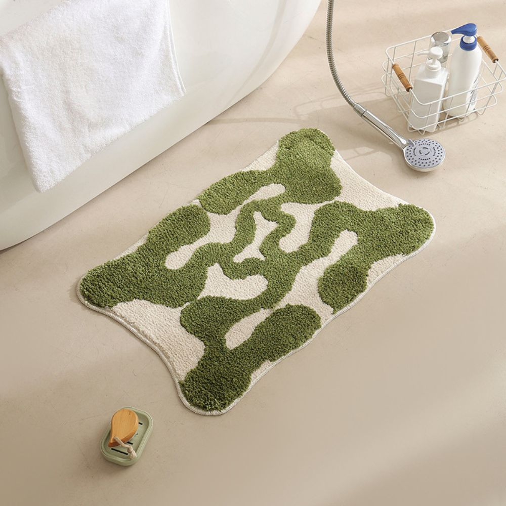 Moroccan Charm | Non-Slip Bath Mat with Soft Fabric for Safe Comfort 6