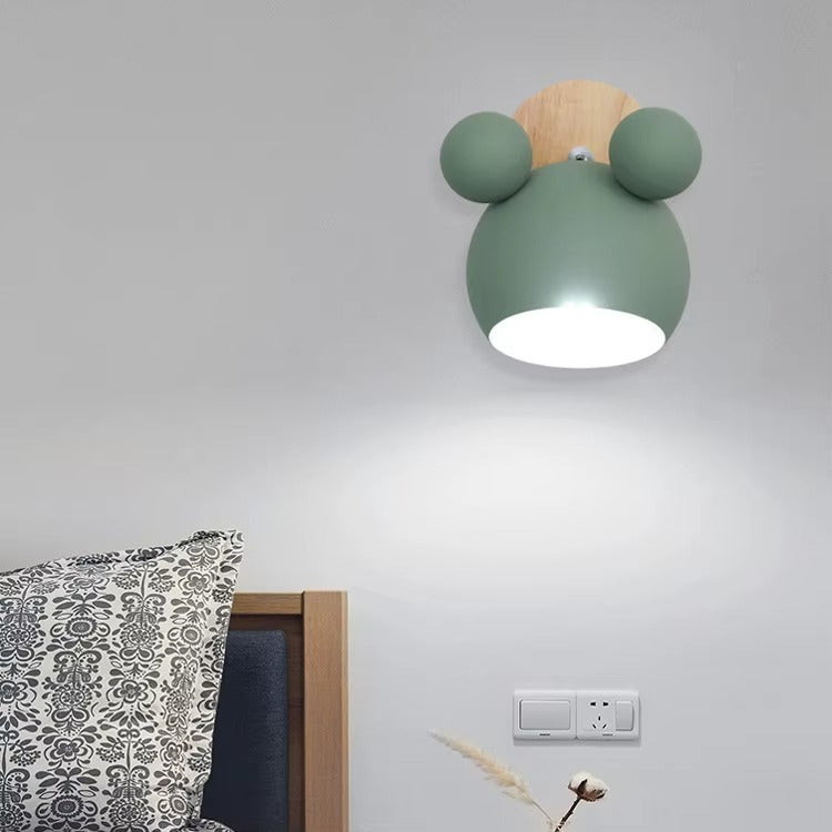 Mousey Wall Lamp with Soft LED Lighting for Kids' Rooms and Nurseries - Styyler