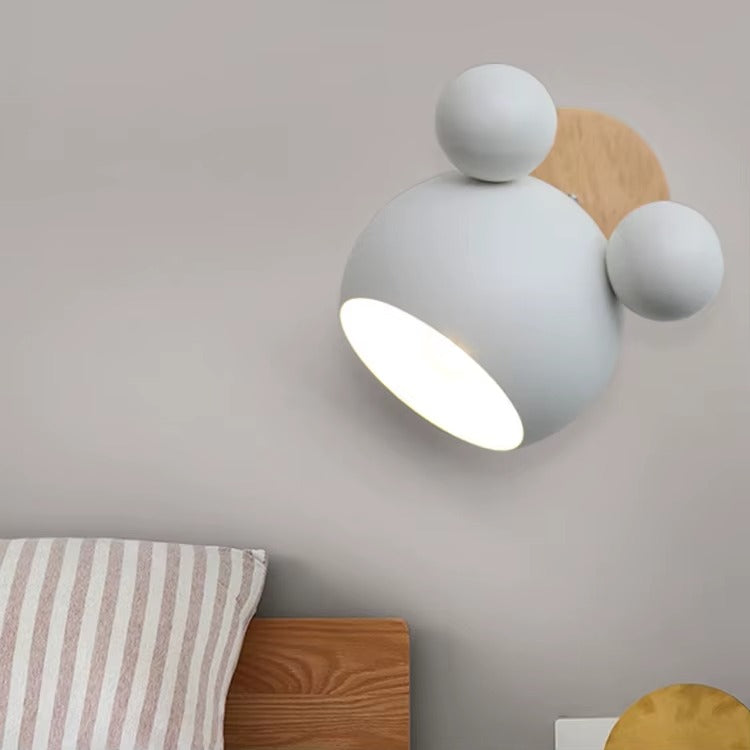 Mousey Wall Lamp with Soft LED Lighting for Kids' Rooms and Nurseries - Styyler