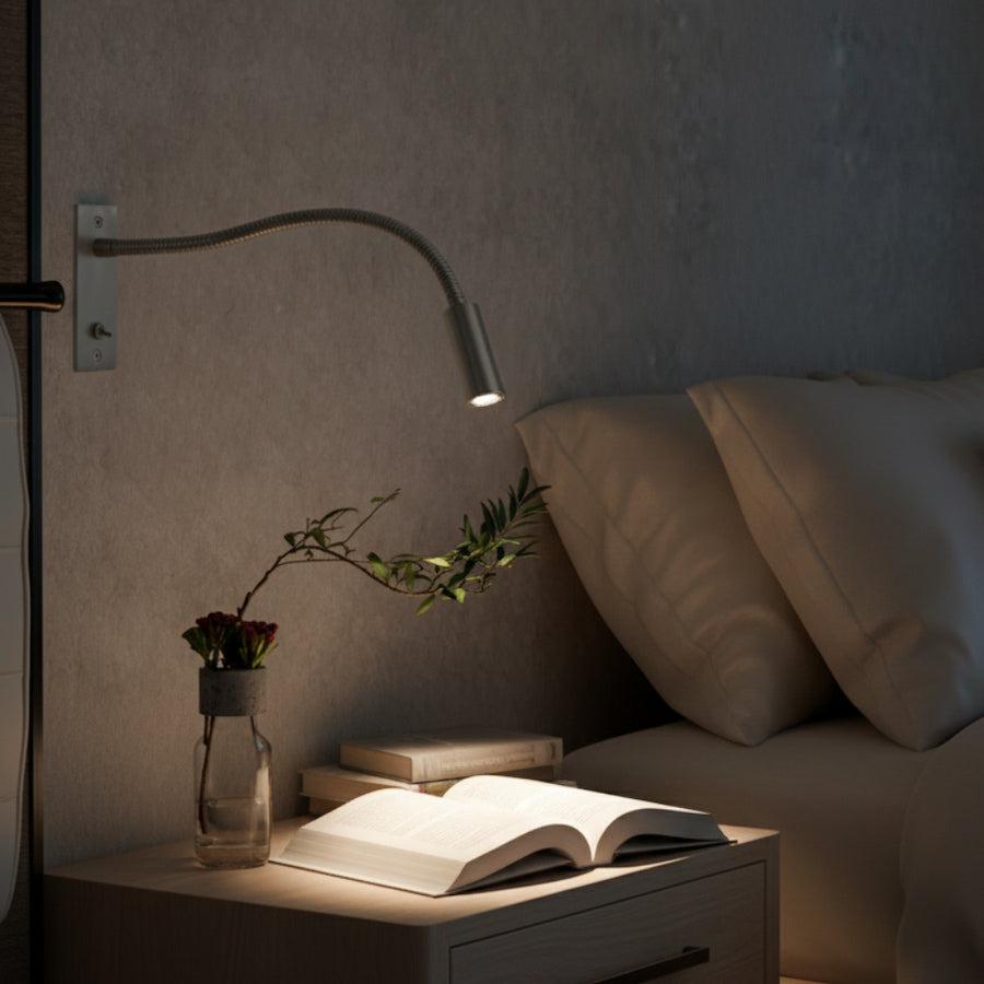 Nexira | Adjustable Metal Spotlight Wall Sconce for Gold & Silver Finish Lighting 4