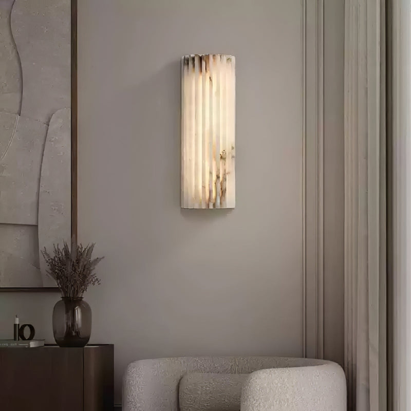 Nexora | Alabaster Wall Light for Dimmable Ambient Glow