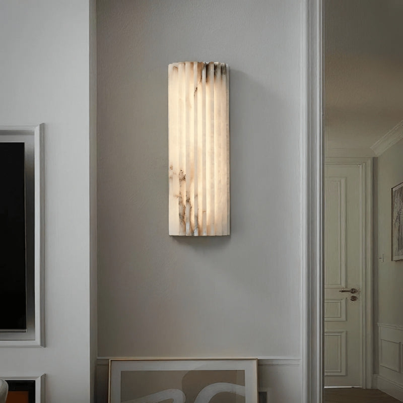 Nexora | Alabaster Wall Light for Dimmable Ambient Glow