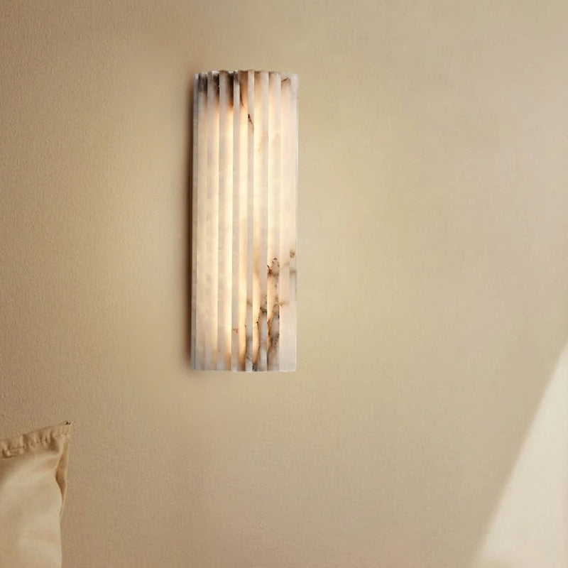 Nexora | Alabaster Wall Light for Dimmable Ambient Glow