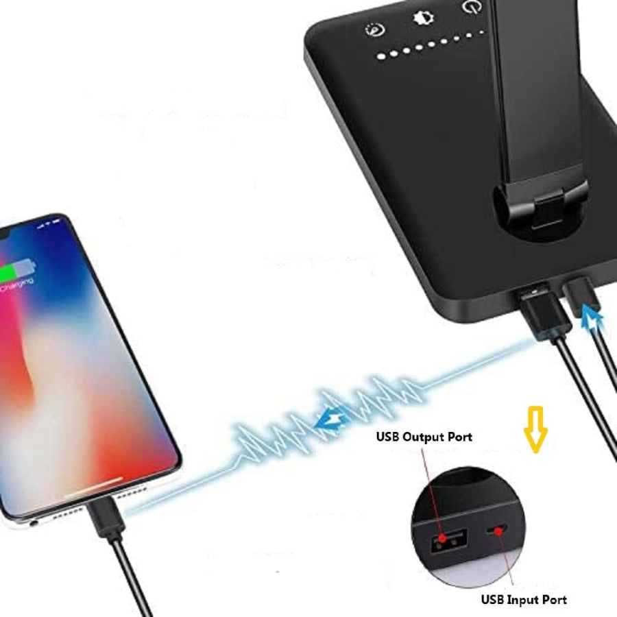 Niva | Modern Adjustable LED Desk Lamp with USB Charging Port 7