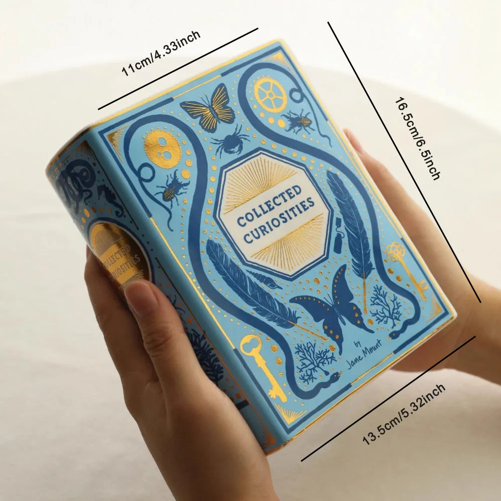 NordicCeramic | Unique Book Shape Design for Elegant Flower Arrangements 7