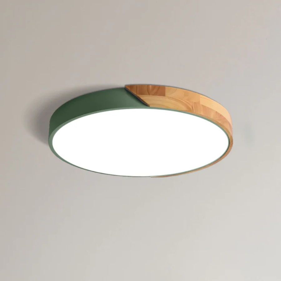 NordicGlow | Elegant Natural Wood LED Ceiling Light Fixture 11