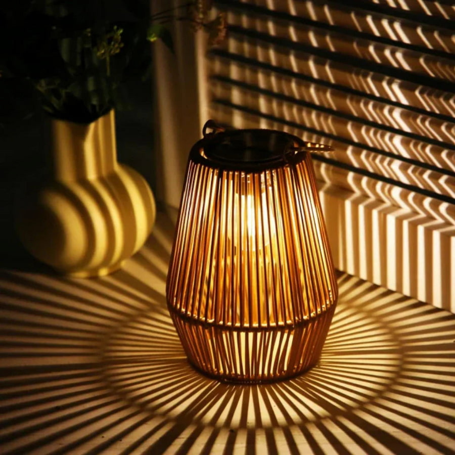 Noreva | Handcrafted Solar Lantern for Outdoor Warm Ambient Glow 3