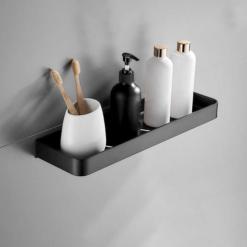 Nox Bathroom Shelf - Anti-Rust Metal Storage in Matte Black, Multiple Size Options 12