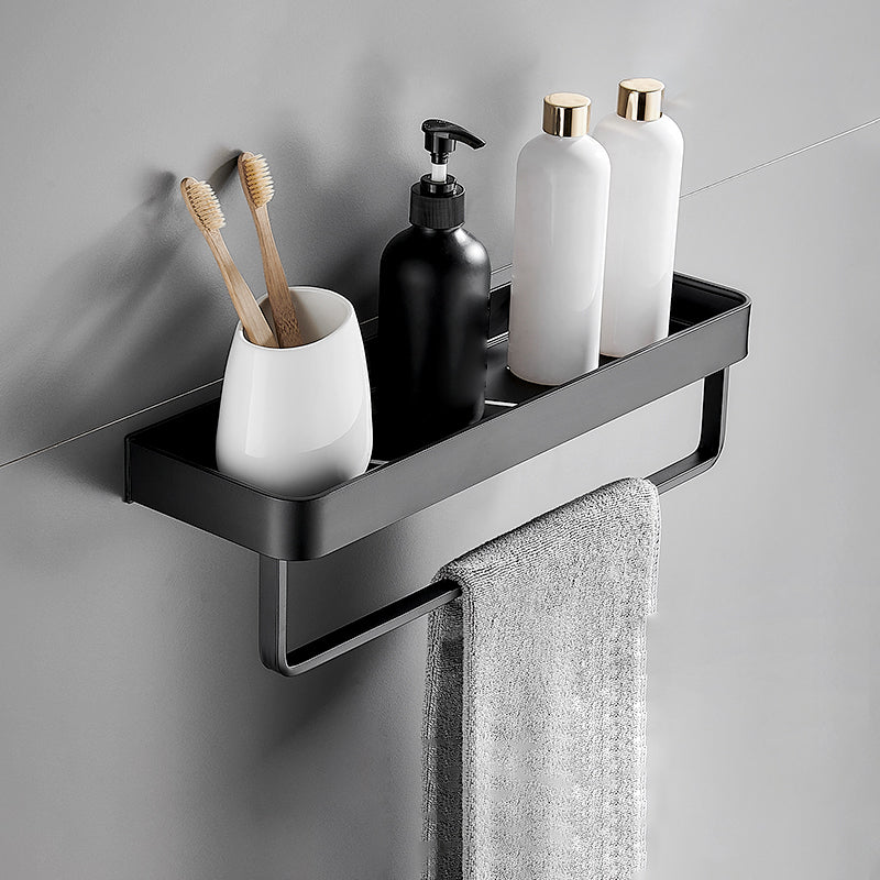 Nox Bathroom Shelf - Anti-Rust Metal Storage in Matte Black, Multiple Size Options 15