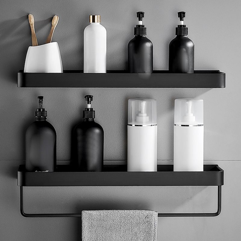 Nox Bathroom Shelf - Anti-Rust Metal Storage in Matte Black, Multiple Size Options 3