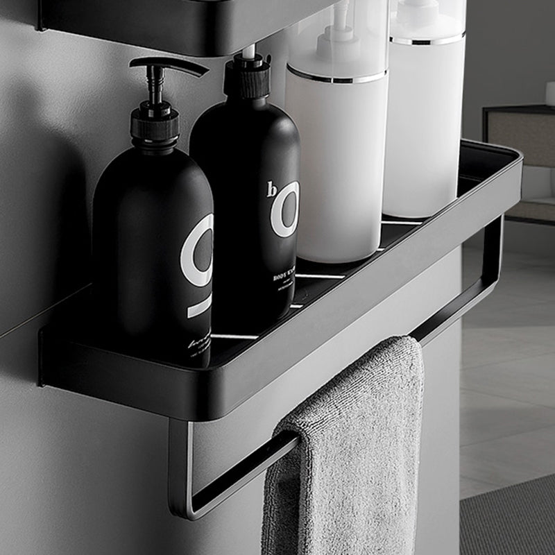 Nox Bathroom Shelf - Anti-Rust Metal Storage in Matte Black, Multiple Size Options 5