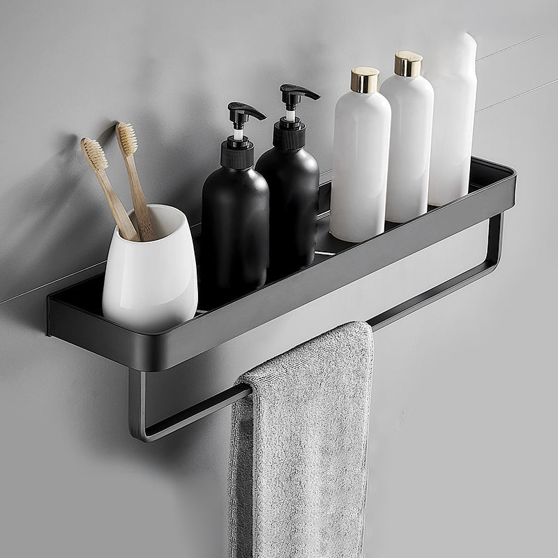 Nox Bathroom Shelf - Anti-Rust Metal Storage in Matte Black, Multiple Size Options 9