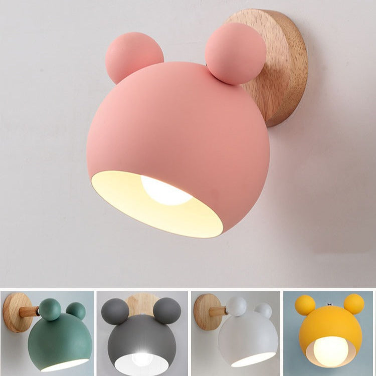 Mousey Wall Lamp with Soft LED Lighting for Kids' Rooms and Nurseries - Styyler